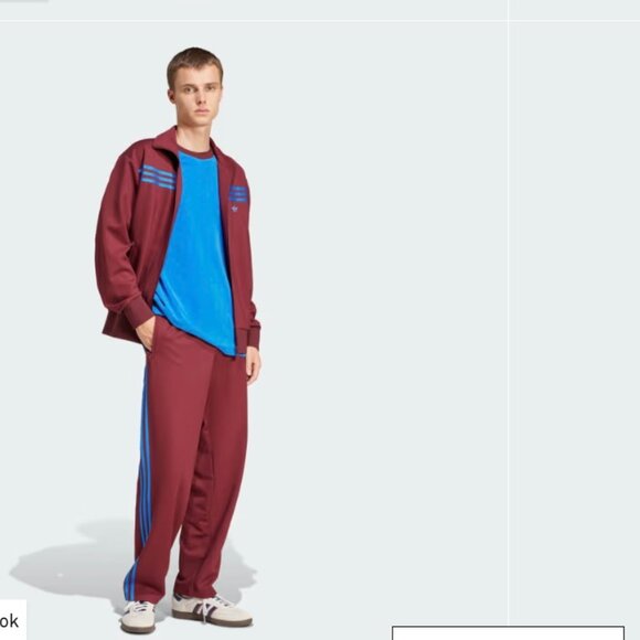 NWT Adidas Original 70's trackpant mens/unisex - Picture 4 of 5